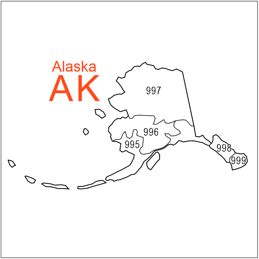 Of Operation Location Phone Number Alaska Zip Codes Zip Code List For Alask...